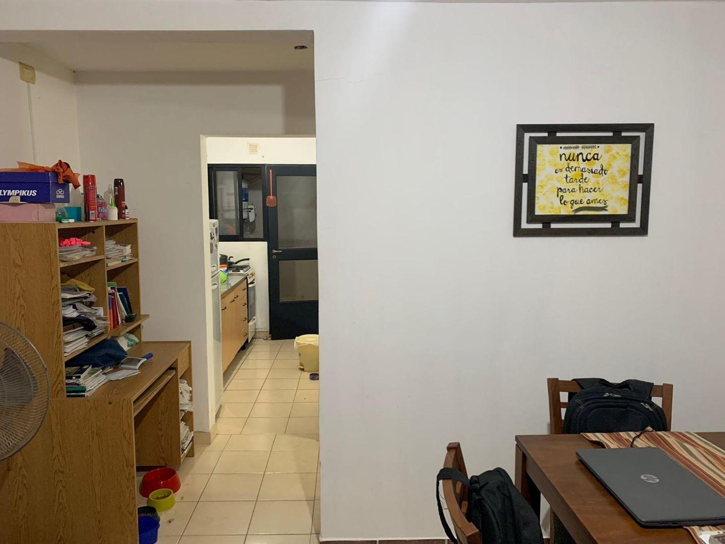 Departamento 2 ambientes con 1 baño