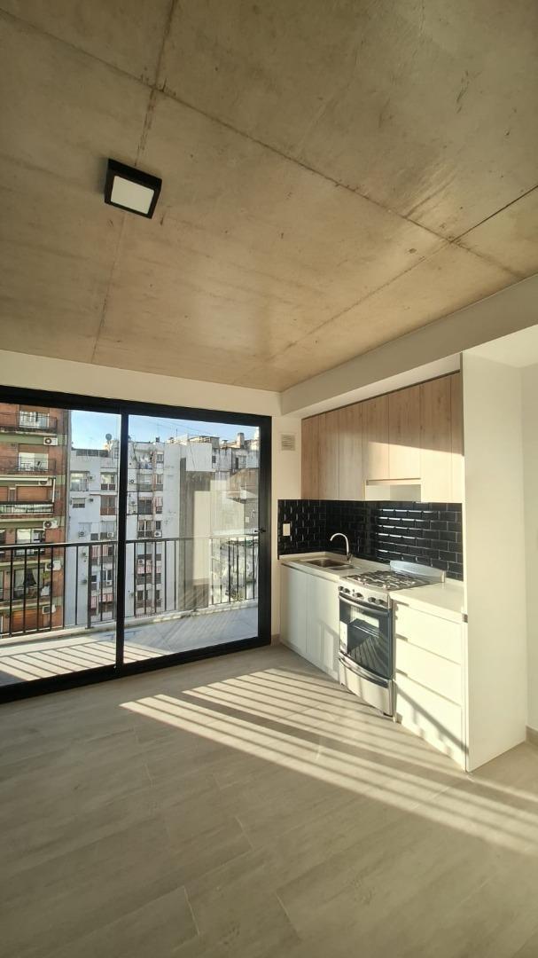Departamento 2 ambientes con 3 baños