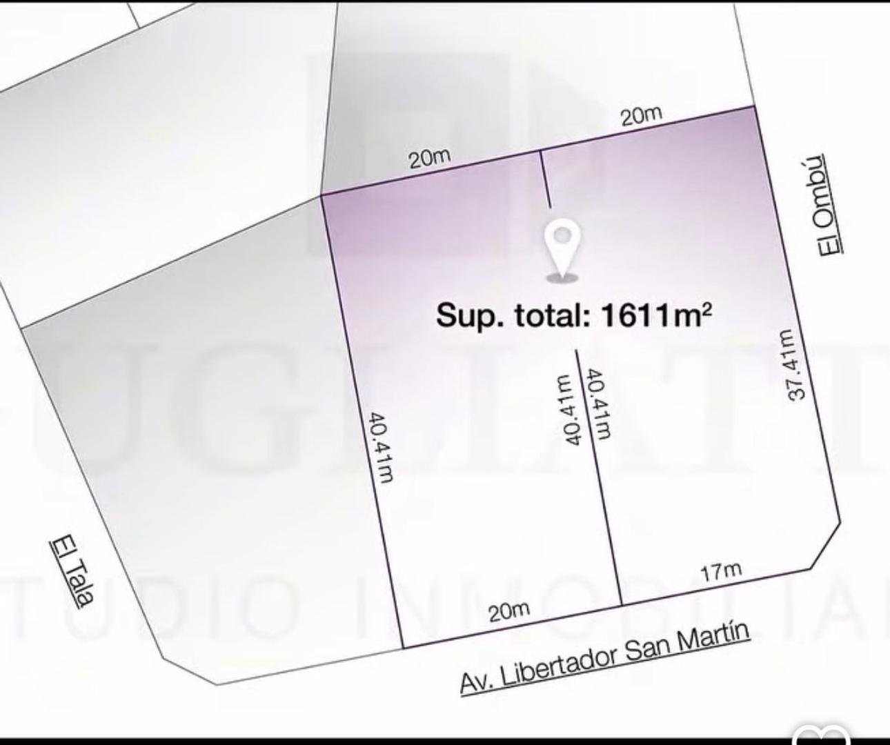 2 lotes sobre Ruta 4 a pasos de R. Panamericana km. 61.