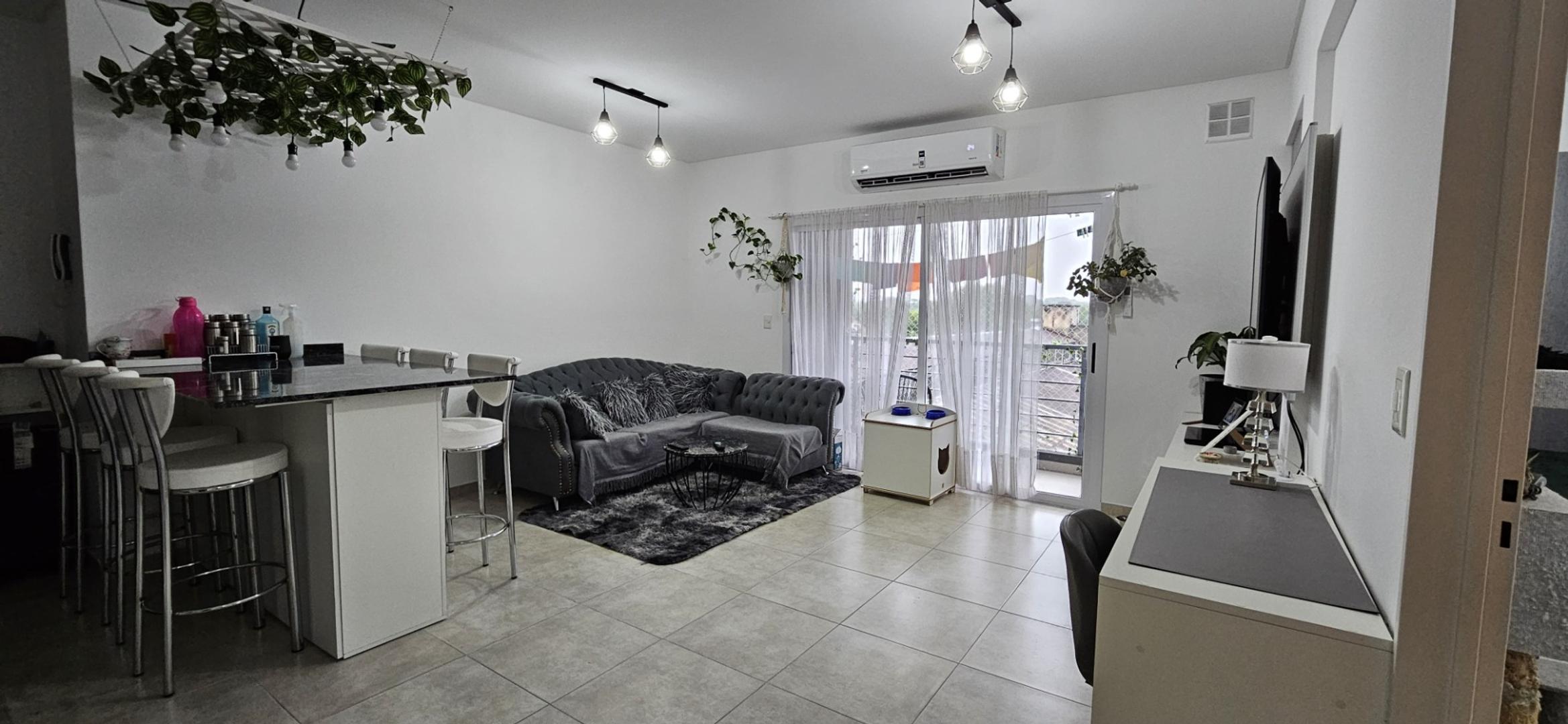 Departamento 2 ambientes con 1 baño