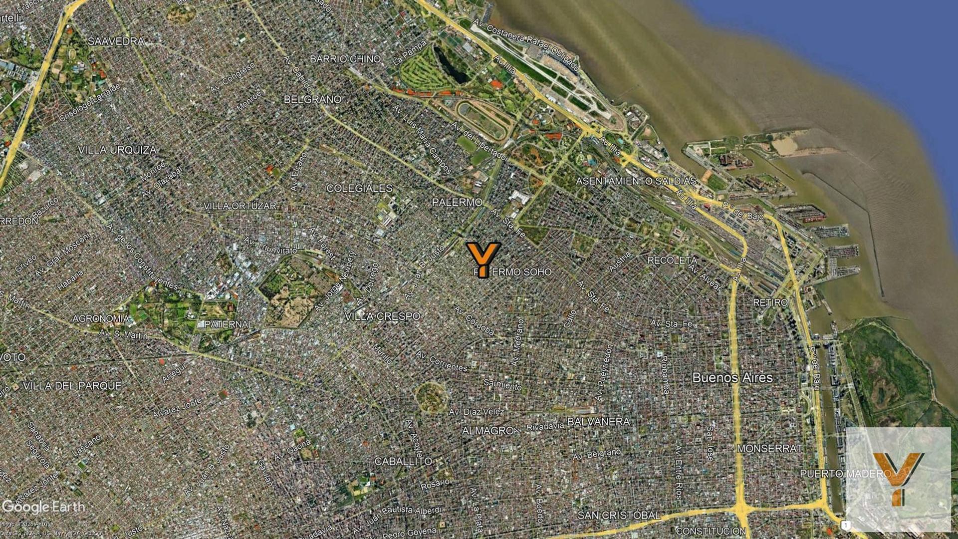 Departamento en Alquiler Temporal en Palermo, USD 1.000