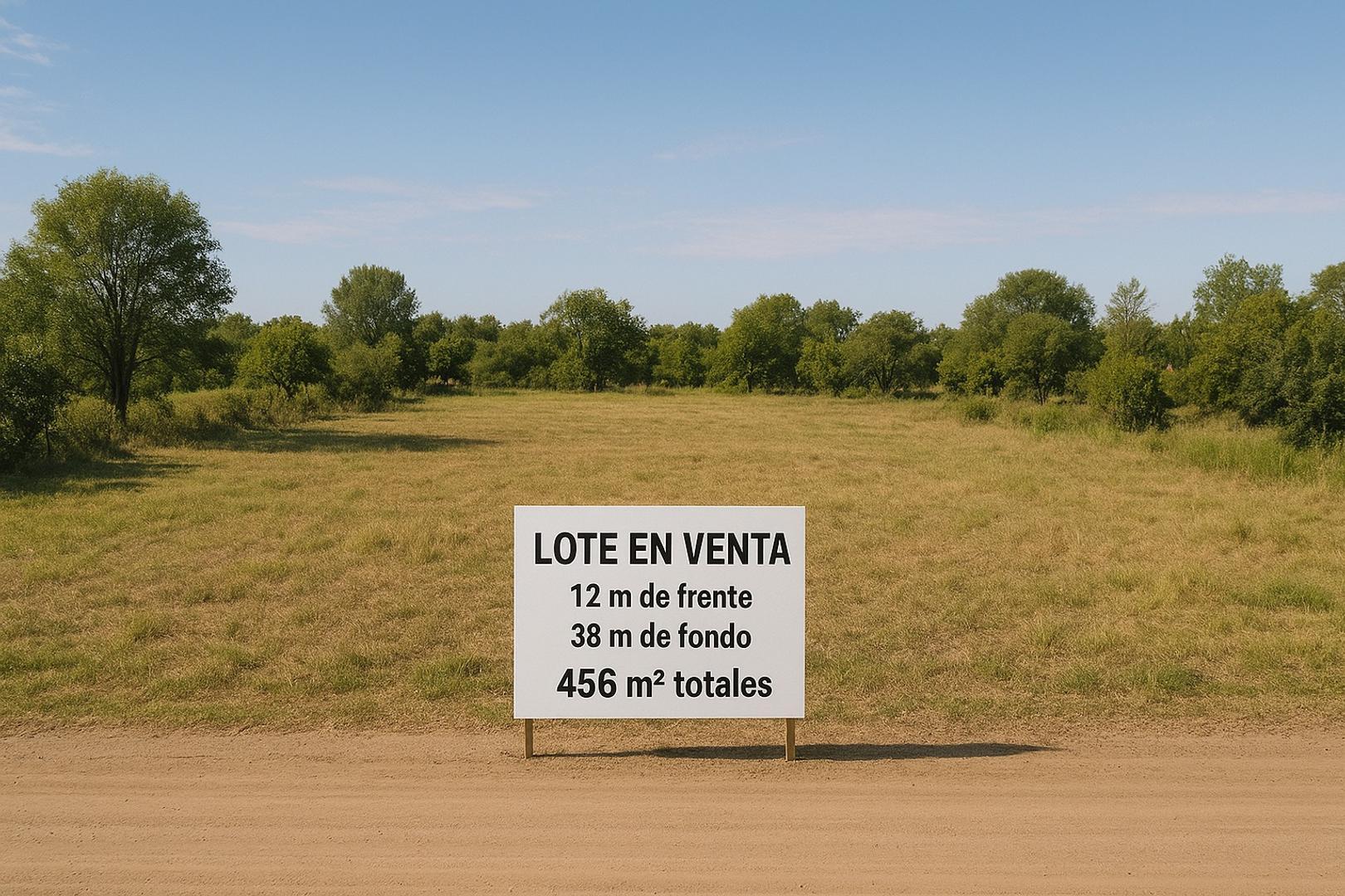 TERRENO LOTE EN VENTA EN MAXIMO PAZ - ACEPTA FINANCIACION