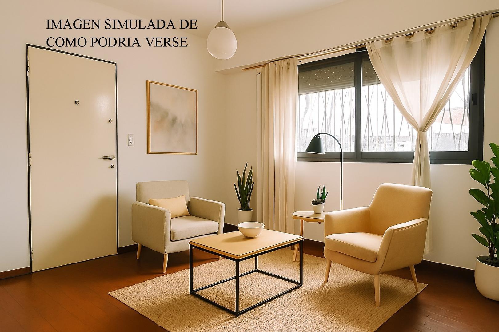 Planta baja con patio propio, a metros de la estación