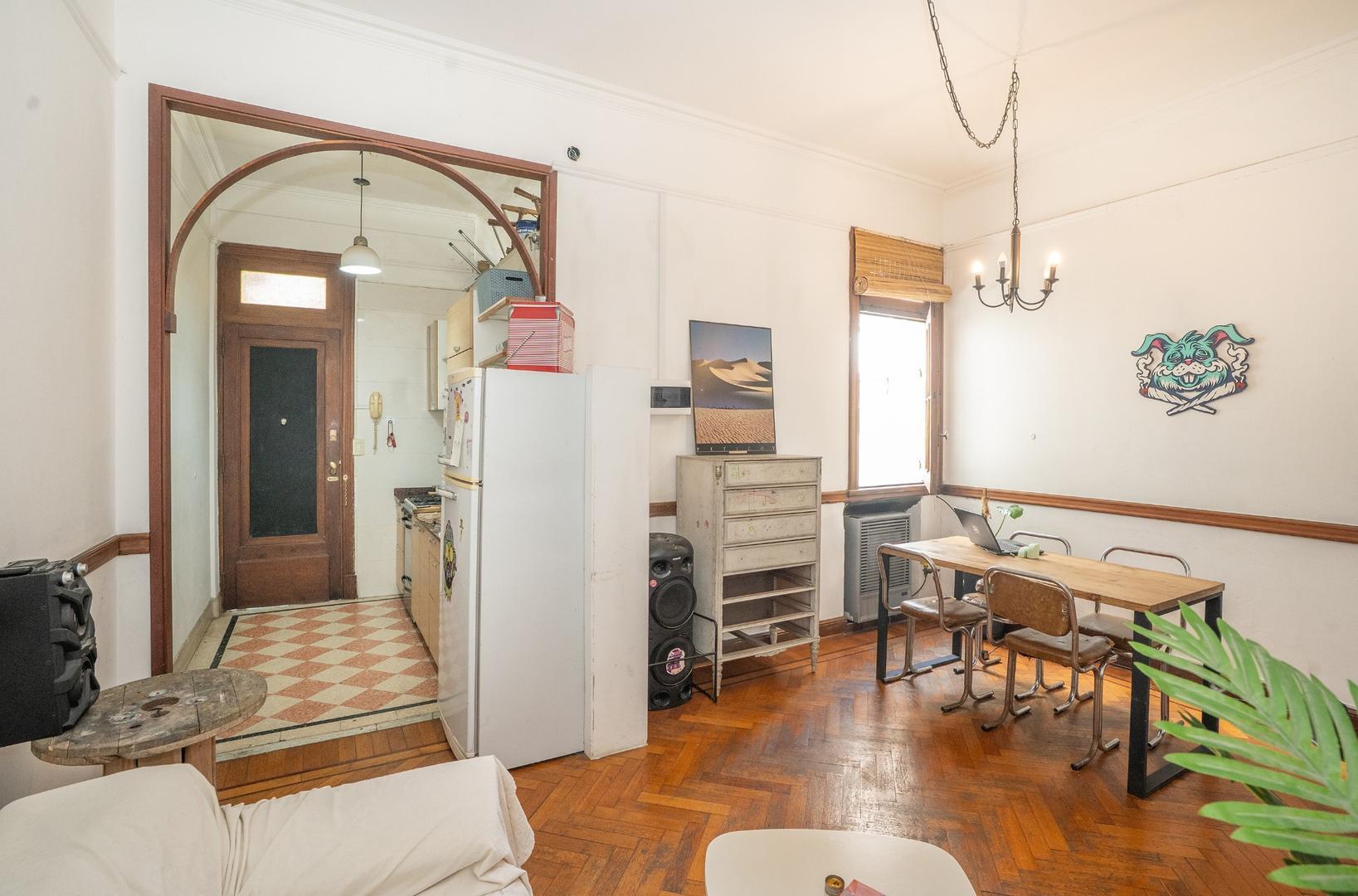 Departamento 3 ambientes con 1 baño