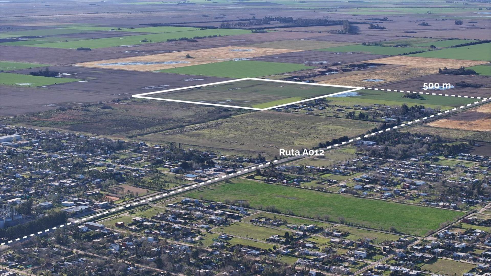 Campo en venta 16 Ha en Roldan Para Urbanizar