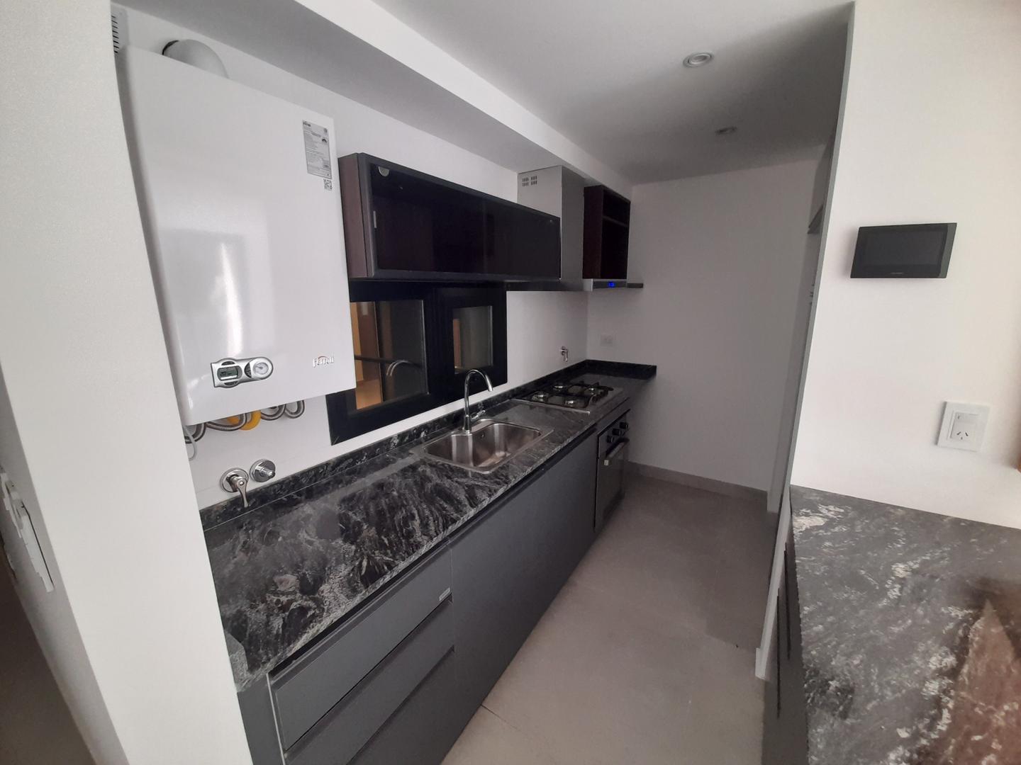 Departamento 2 ambientes con 2 baños