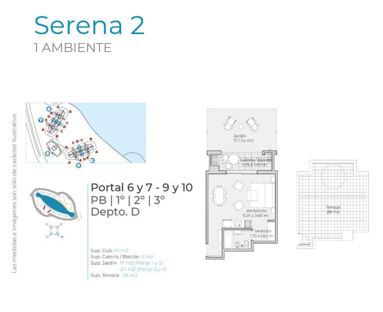 Departamento en el emprendimiento Lagoon Pilar