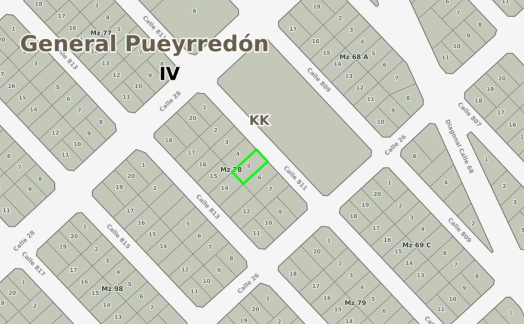 Terreno en Venta en Playa Chapadmalal, USD 15.000