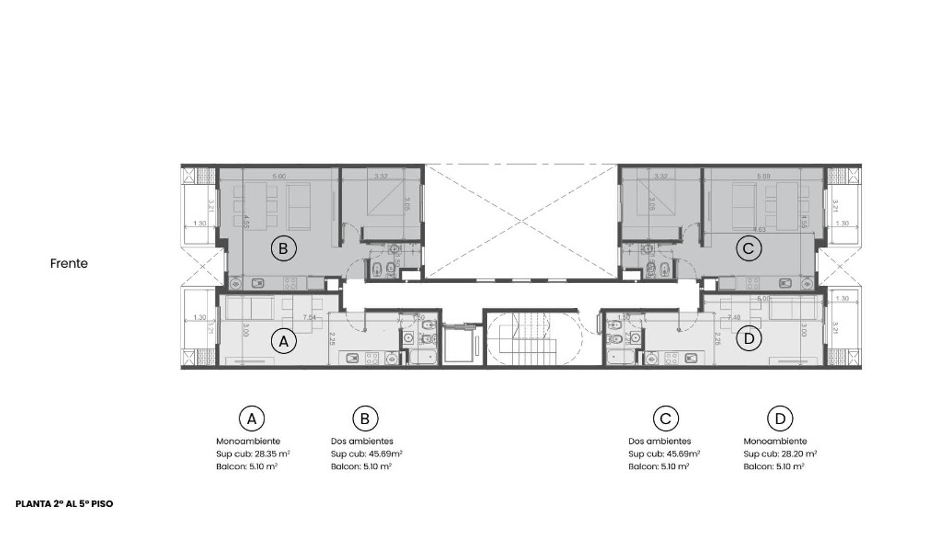 Departamento en Venta de 2 dormitorios