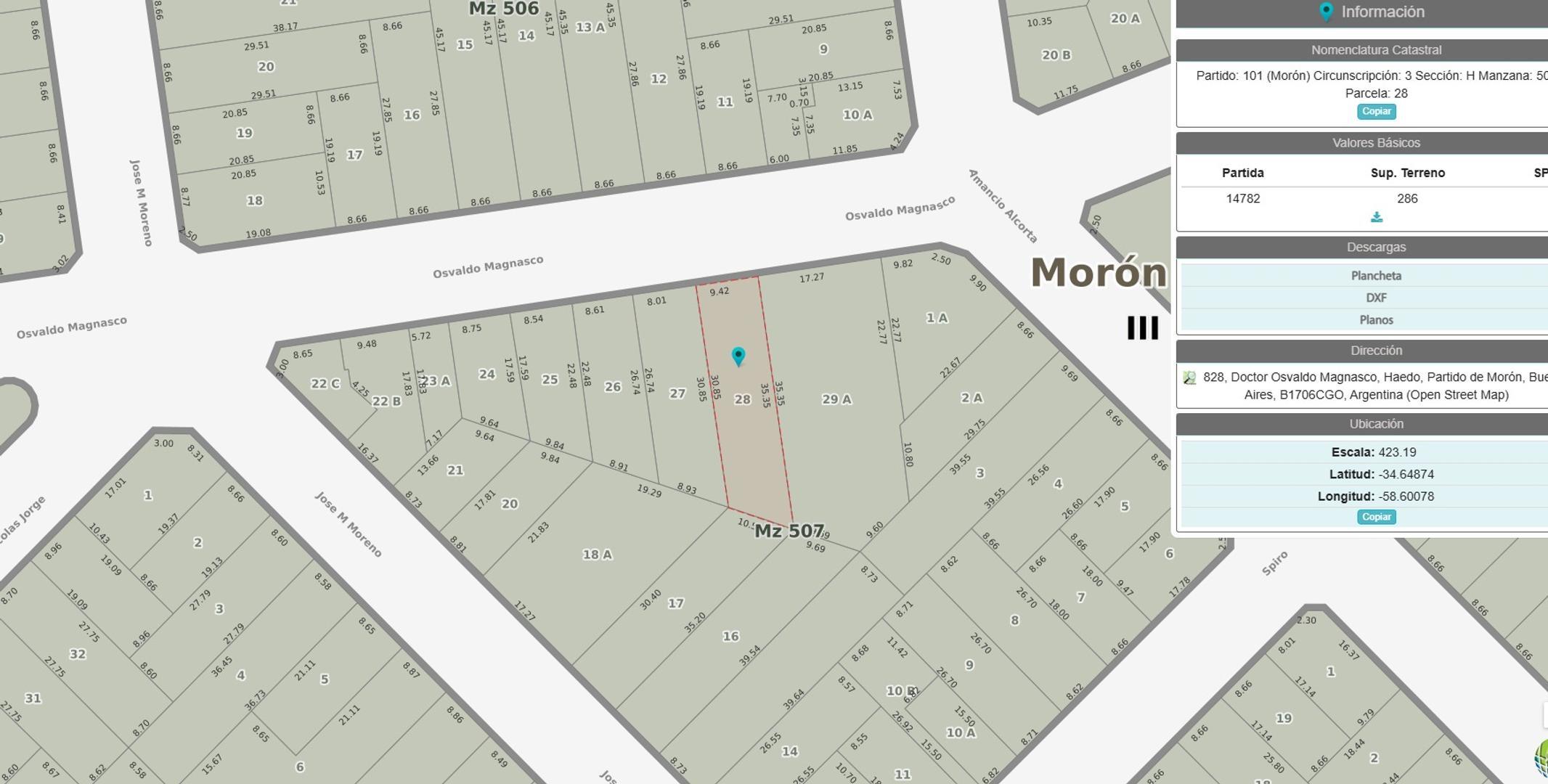 Terreno en Venta, FOT 0,8