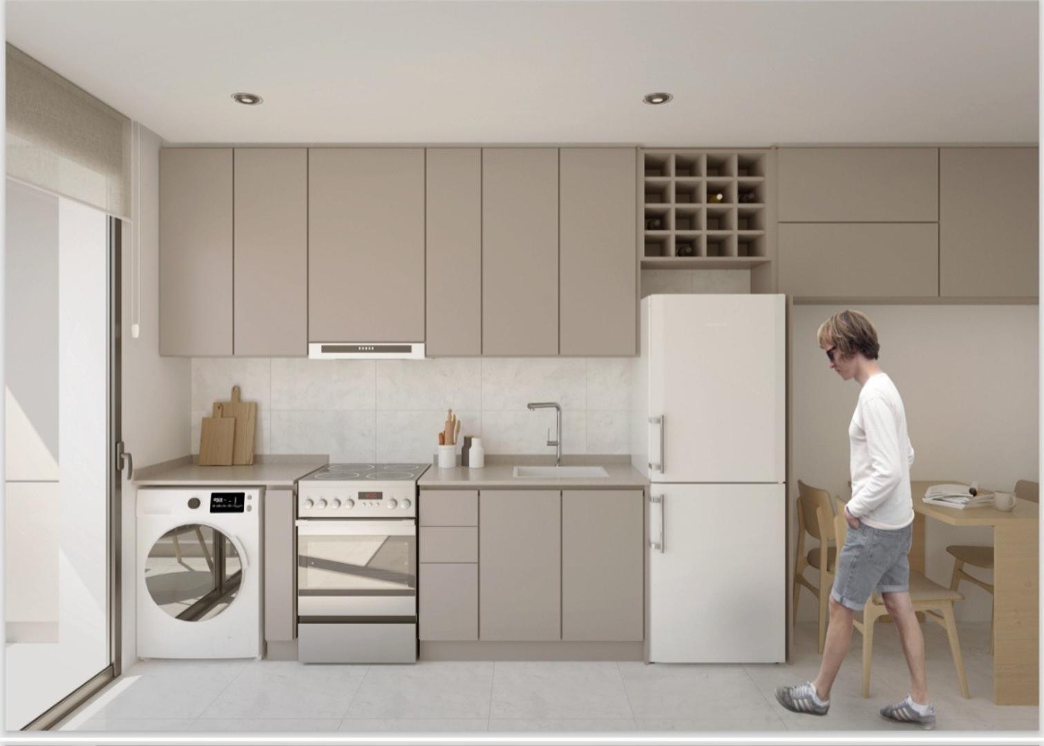 Departamento en Venta de 1 dormitorio