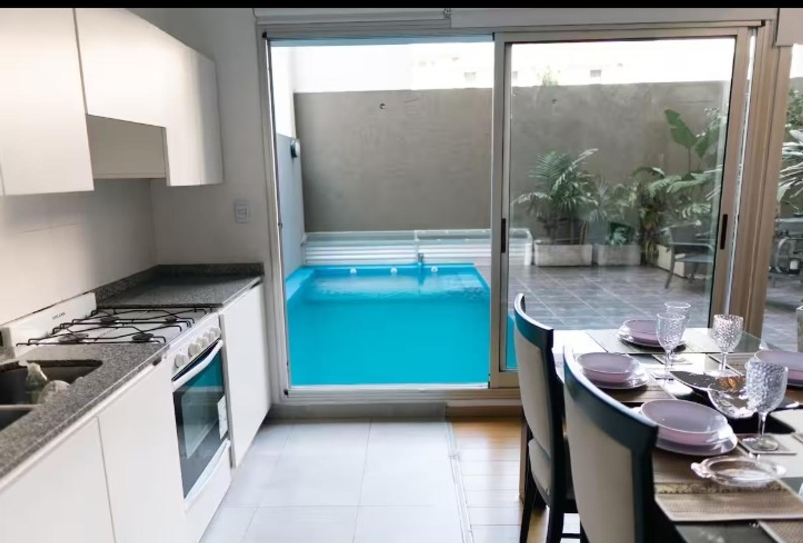 DUPLEX PILETA PROPIA VENDE DEPARTAMENTO DE REVISTA 5% RENTA