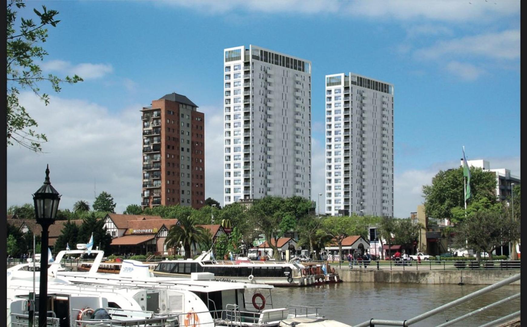 Moderno 2 amb. con vista piscina, sum