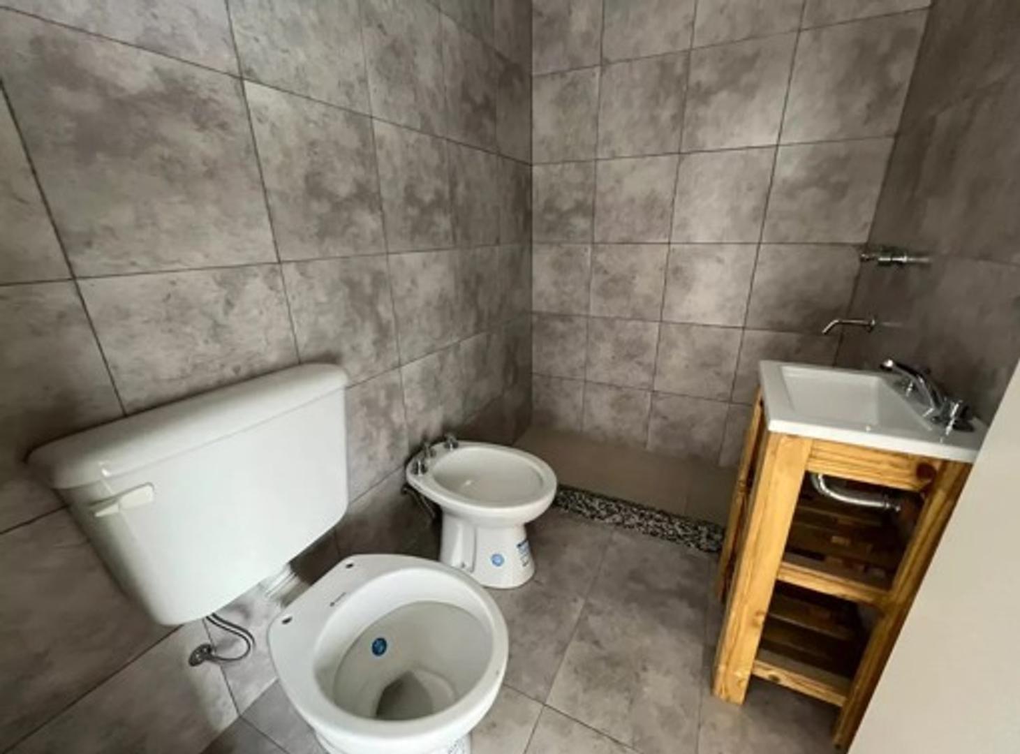 Departamento Monoambiente con 1 baño