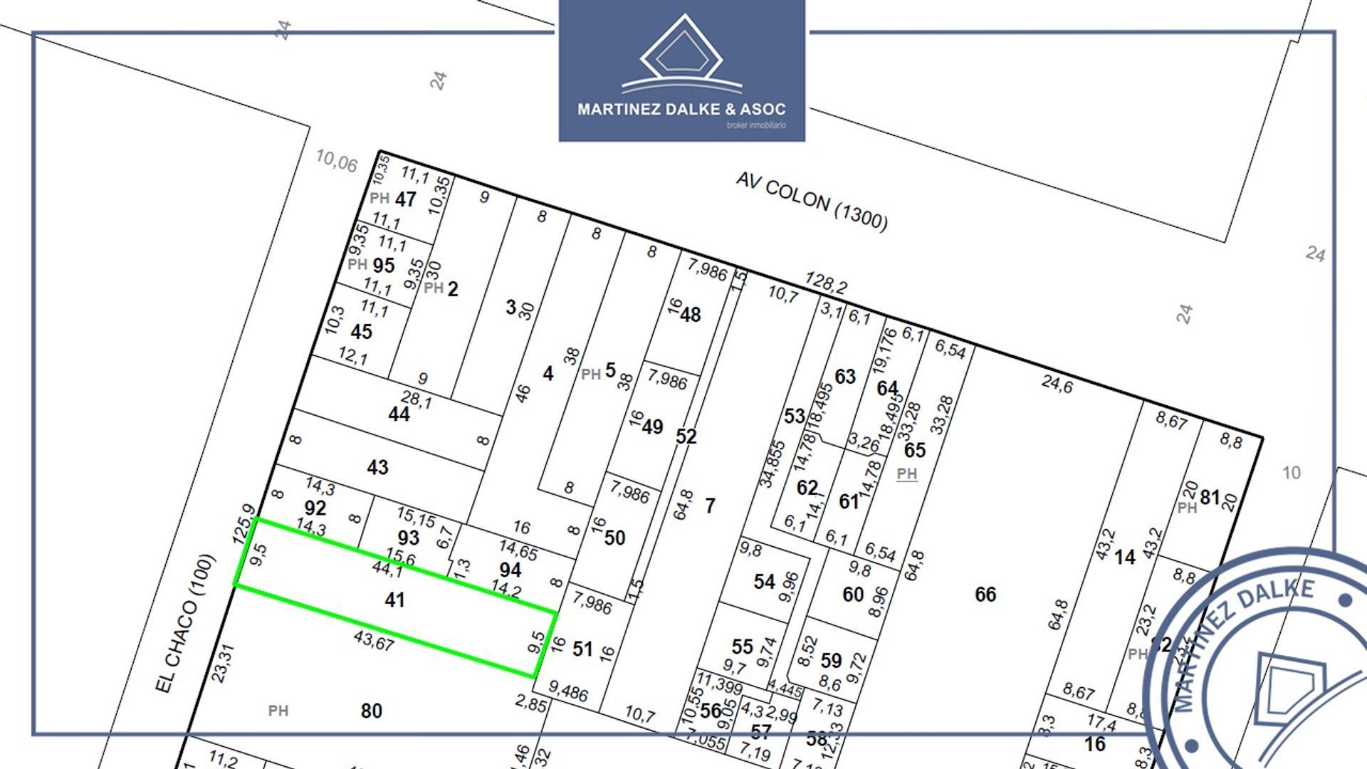 ALBERDI - Lote apto desarrollo!