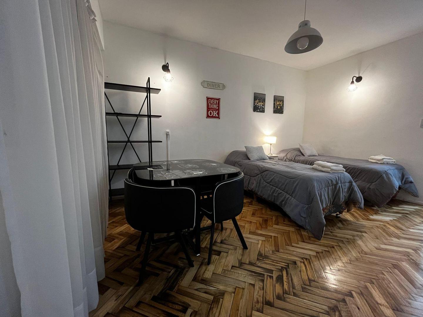 Departamento Monoambiente en Alquiler Temporal en Palermo