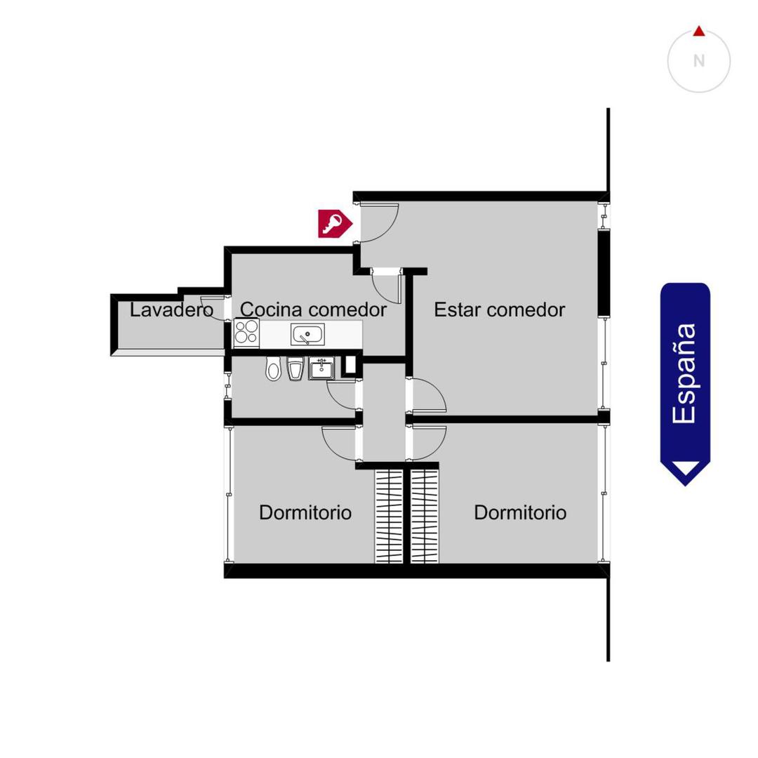 Departamento en Venta al Este