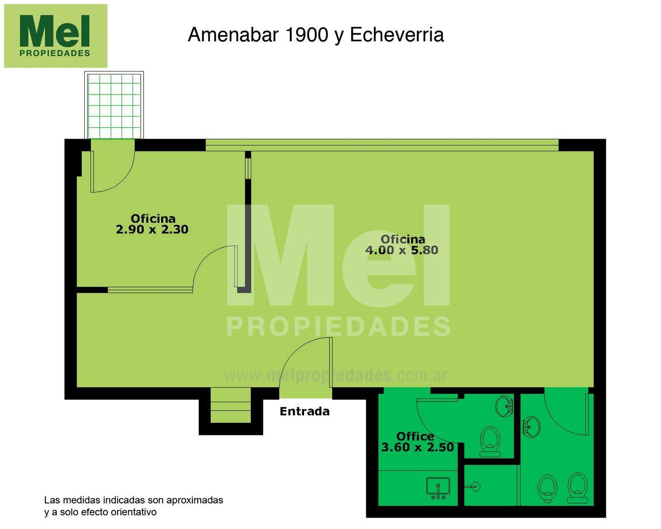 Amenabar 1900, Piso 8