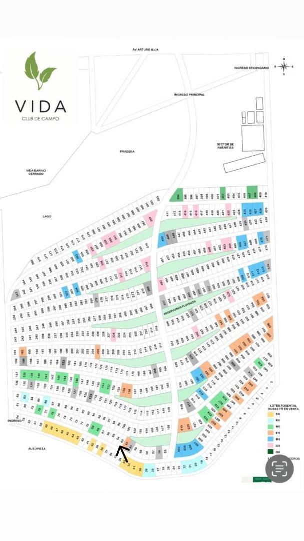 Terreno en Venta en Vida Club De Campo, USD 145.000