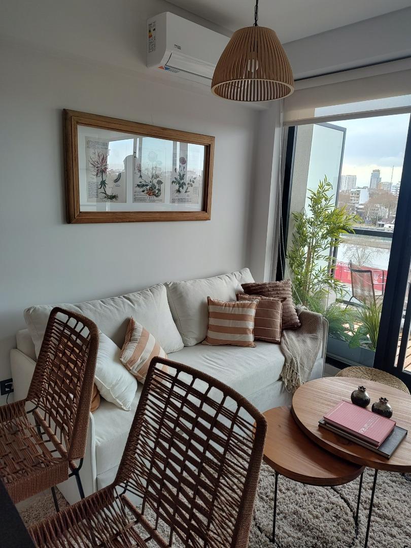 EXCELENTE AMBIENTE Y MEDIO  AMUEBLADO CON AMENITIES
