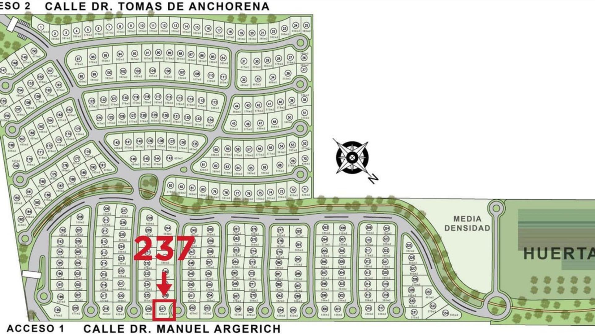Terreno en Venta de 460,0 m2