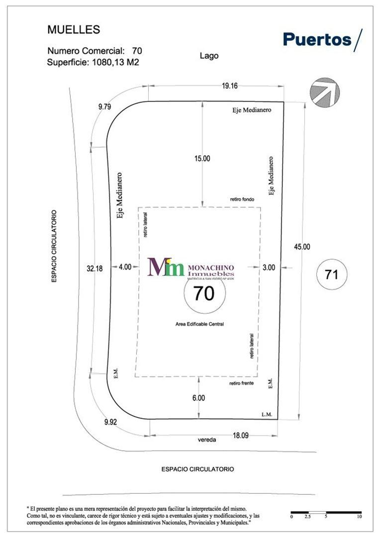 Terreno en Venta en Puertos - Muelles, USD 200.000