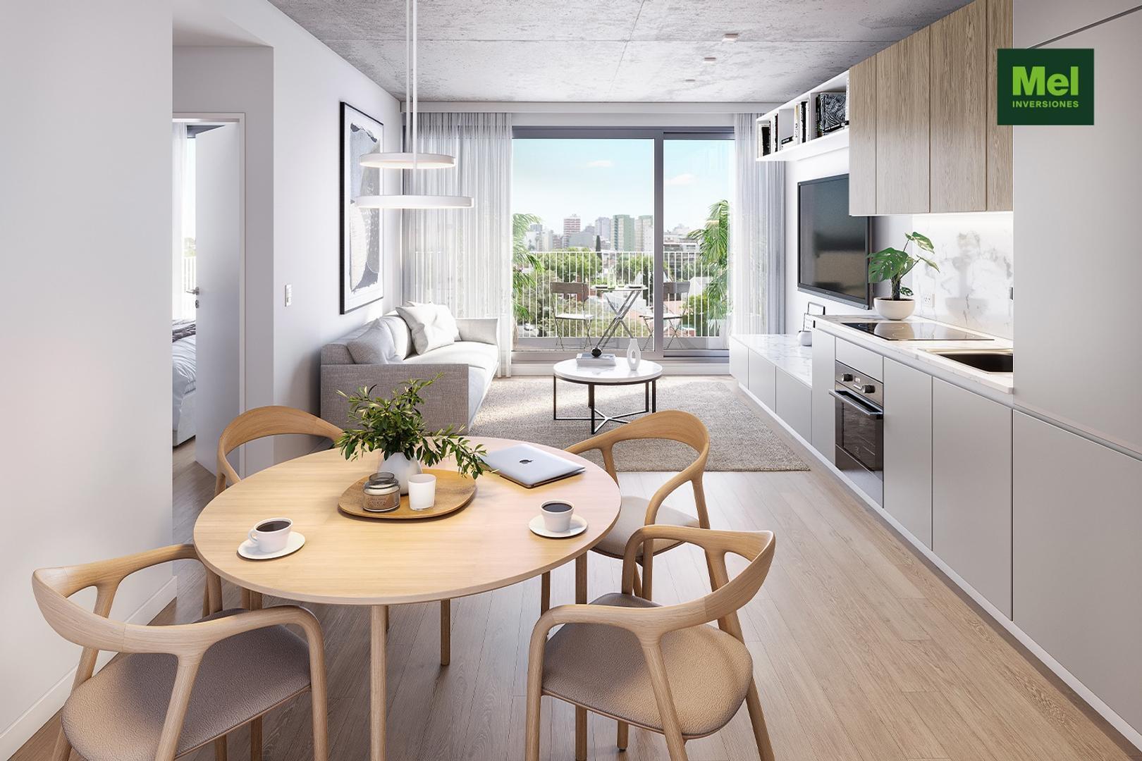 Departamento en Venta de 1 dormitorio