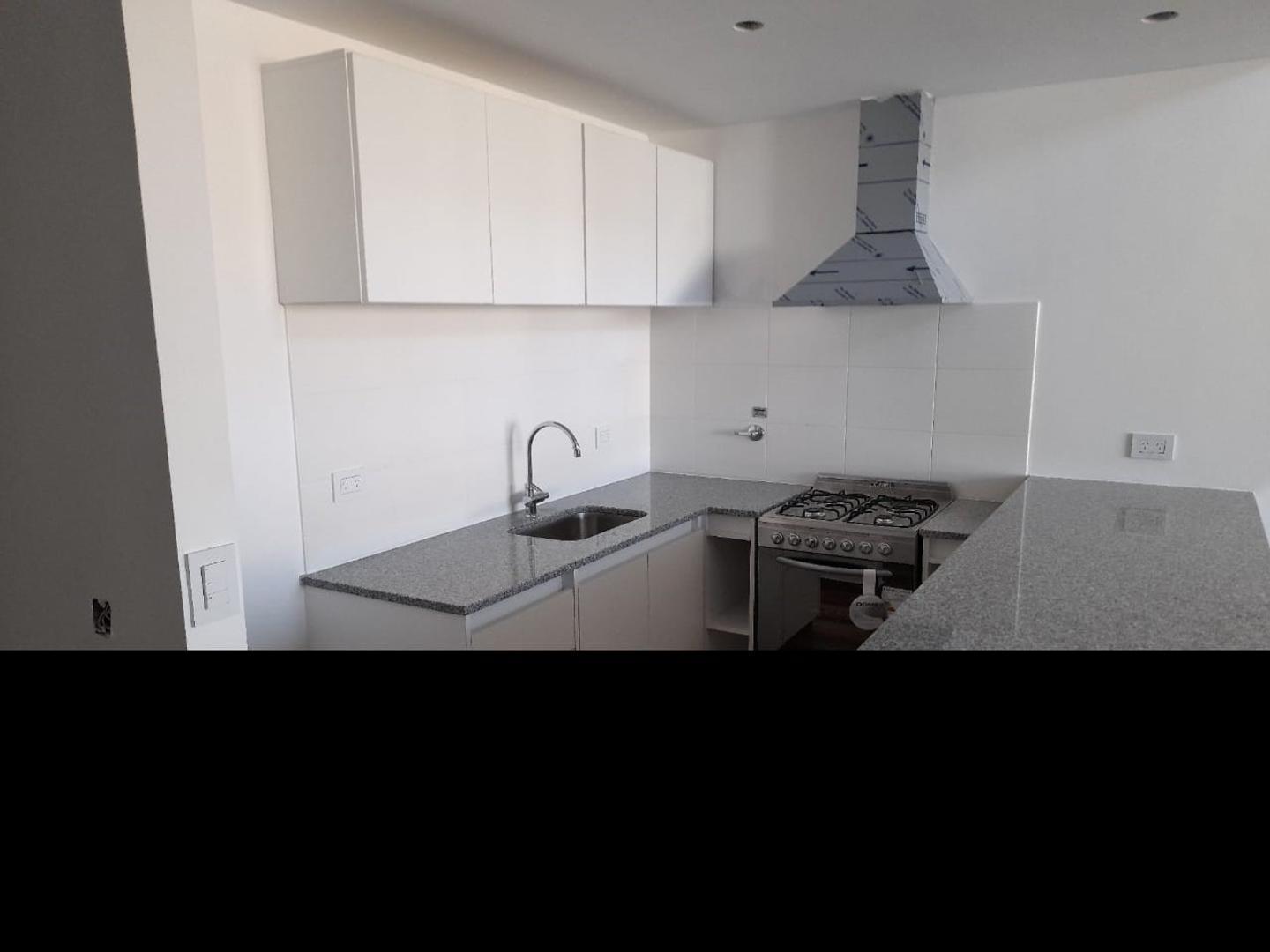 Departamento 2 ambientes con 2 baños