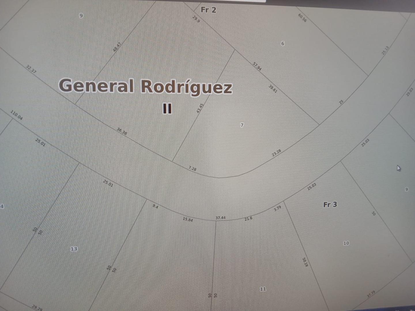 Terreno en Venta -Gral.Rodriguez