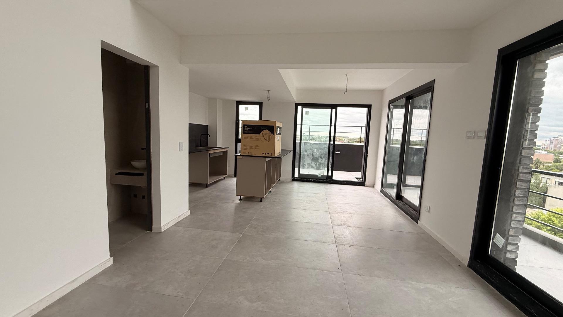 Departamento 2 ambientes con 1 baño