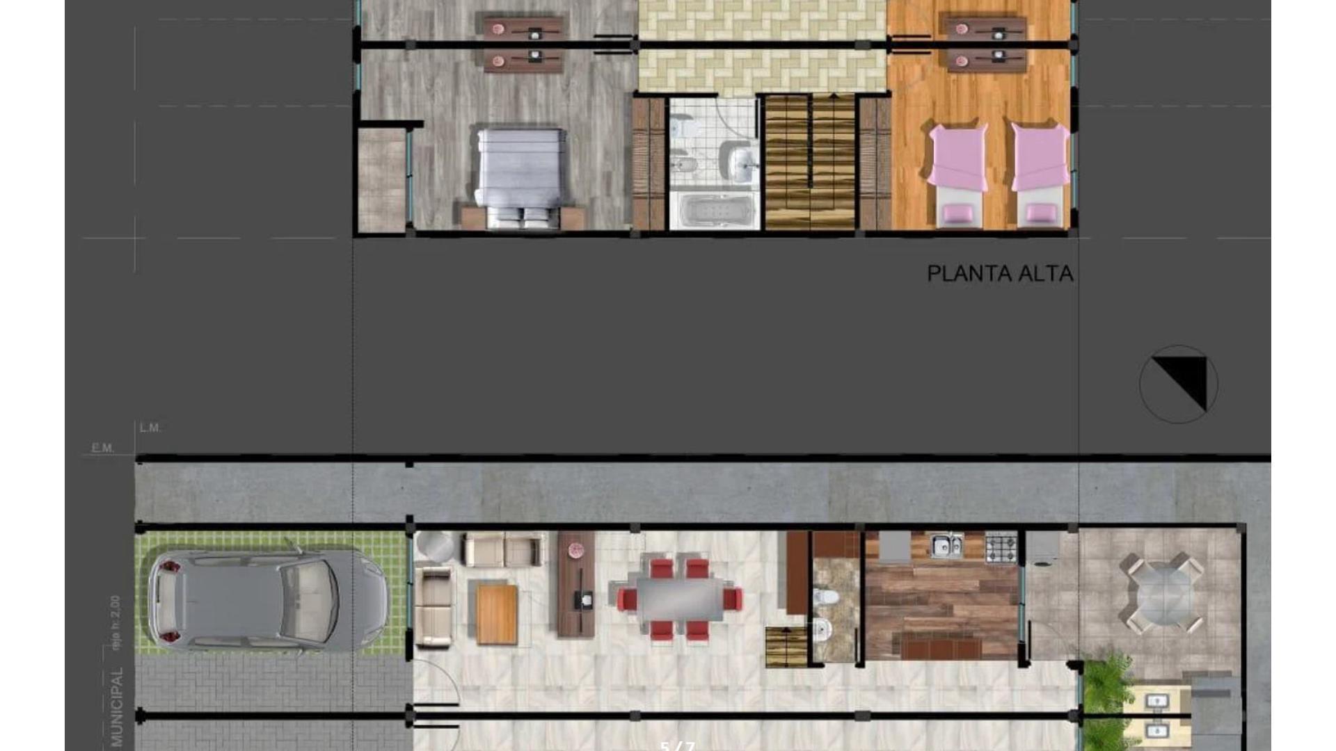 Departamento en Venta en Lanus Este, USD 135.000