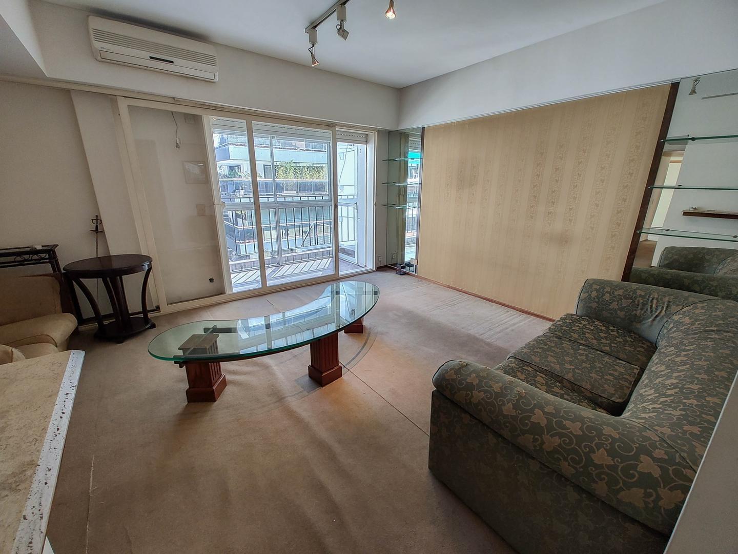 Departamento 2 ambientes con 2 baños