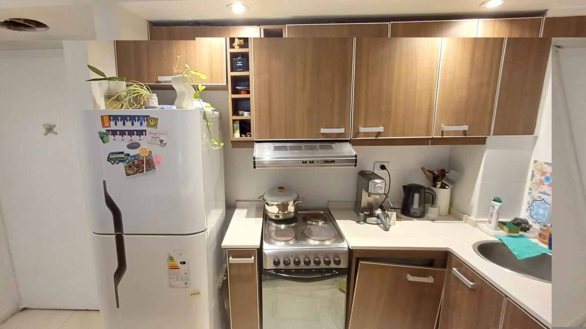 Departamento 2 ambientes con 1 baño