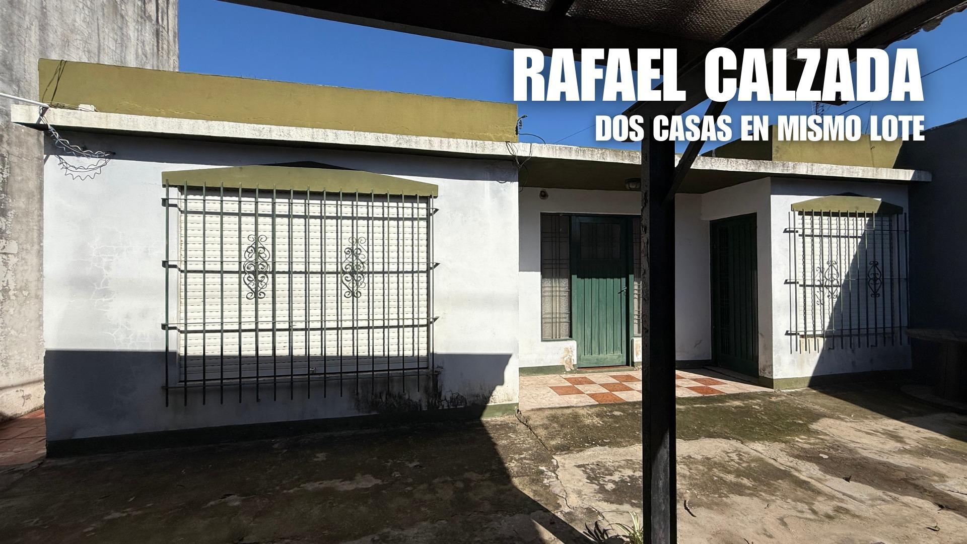 DOS CASAS EN MISMO LOTE EN VENTA EN R CALZADA