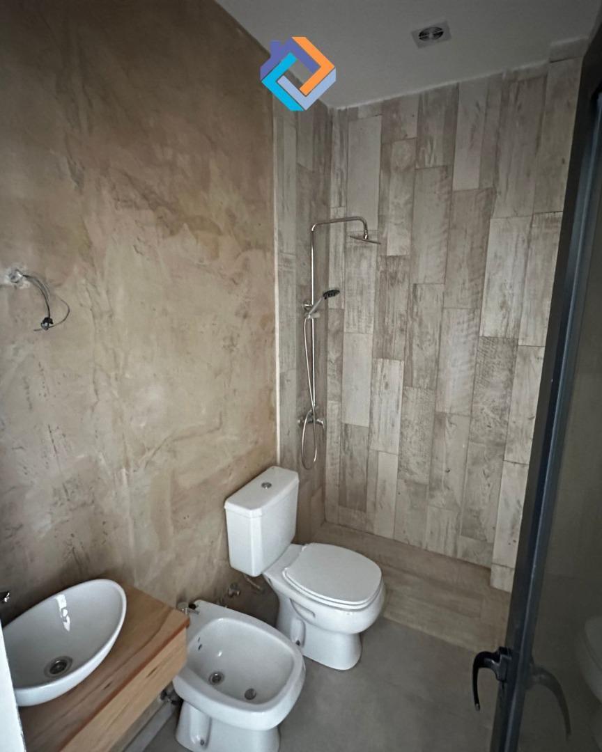 Departamento 2 ambientes con 2 baños