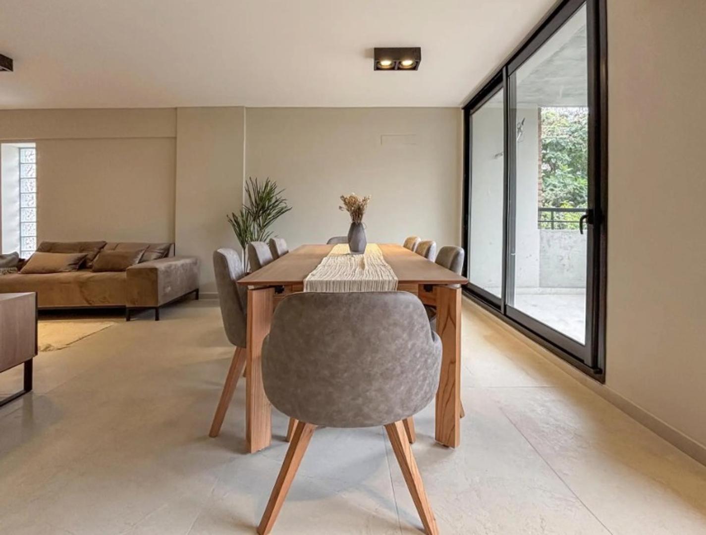 Departamento 3 ambientes con 2 baños