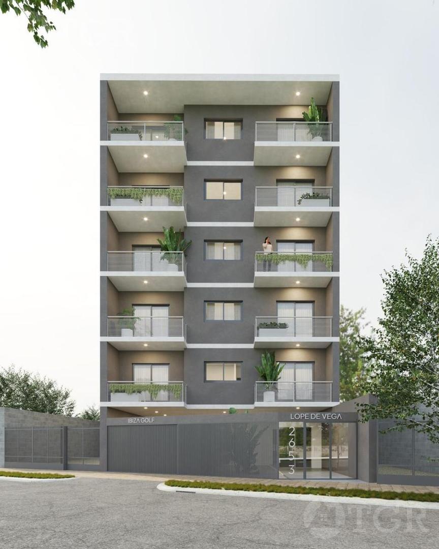 Departamento dos ambientes en pozo