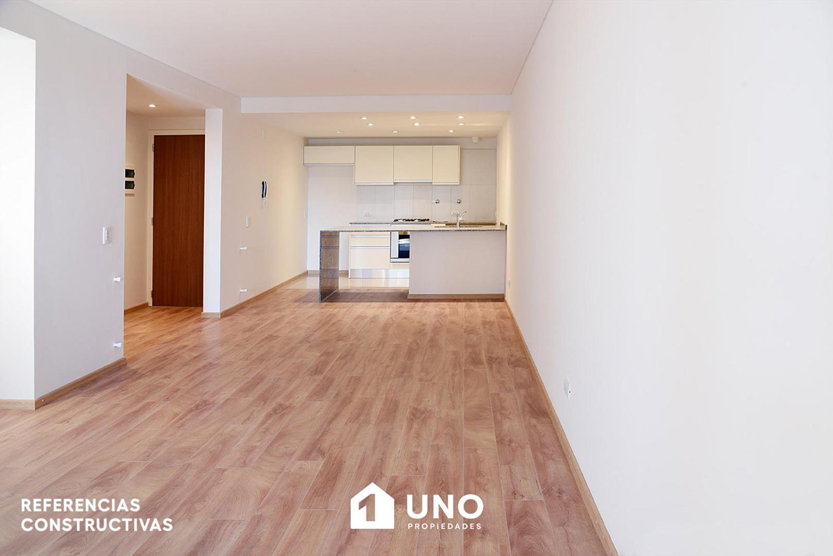 Departamento 2 ambientes con 1 baño