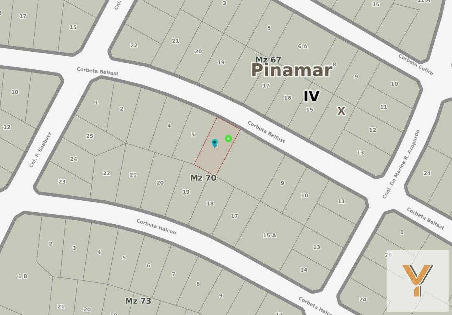 Terreno en Venta de 462,0 m2