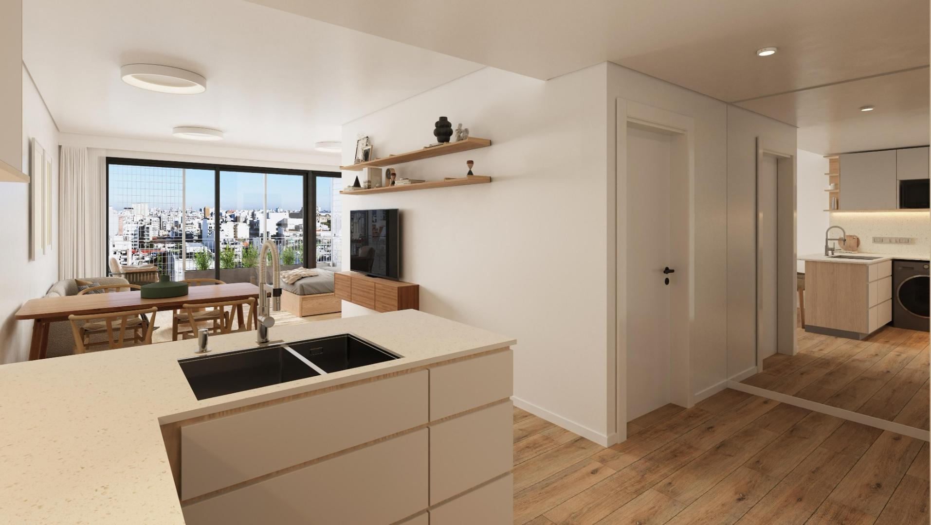 1 ambiente divisible con balcón. Amenities | Venta, Palermo