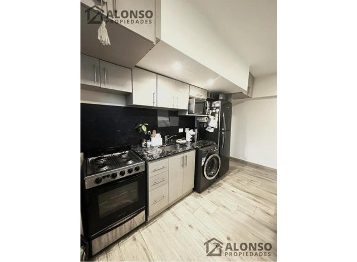 Departamento 2 ambientes con 1 baño