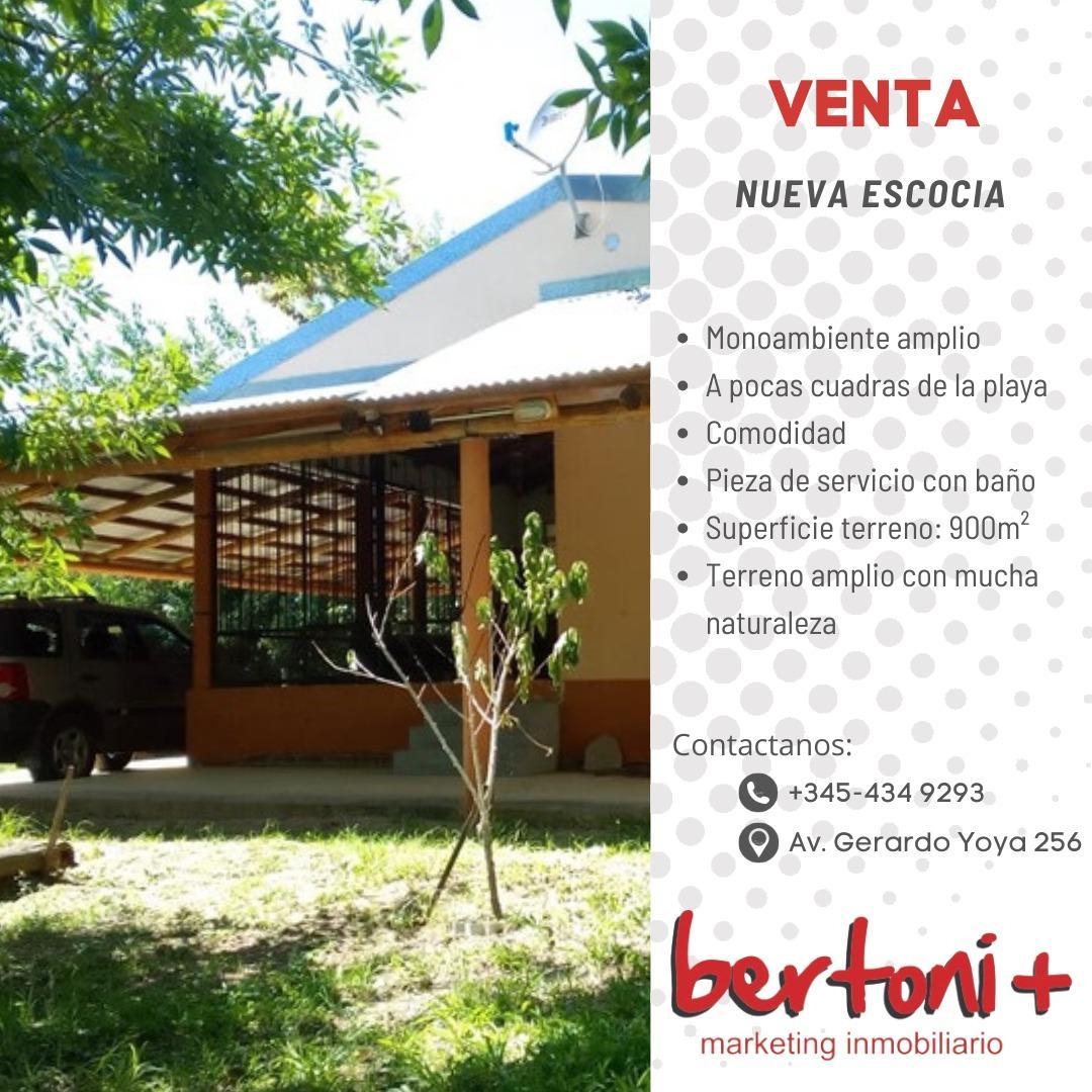 Casa Monoambiente con 1 baño