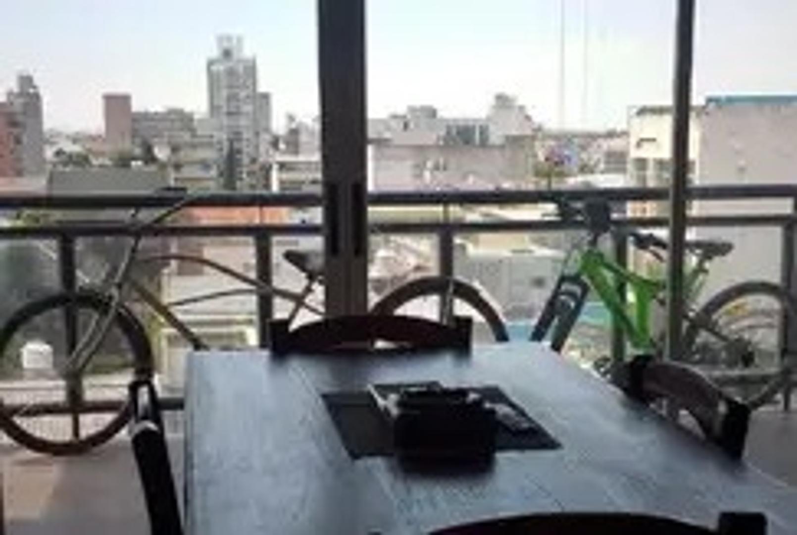 Departamento 2 ambientes con 2 baños