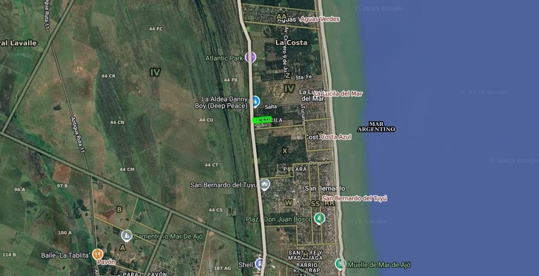 EXCELENTE FRACCIÓN DE 7HA EN LA ENTRADA DE LA LUCILA DEL MAR