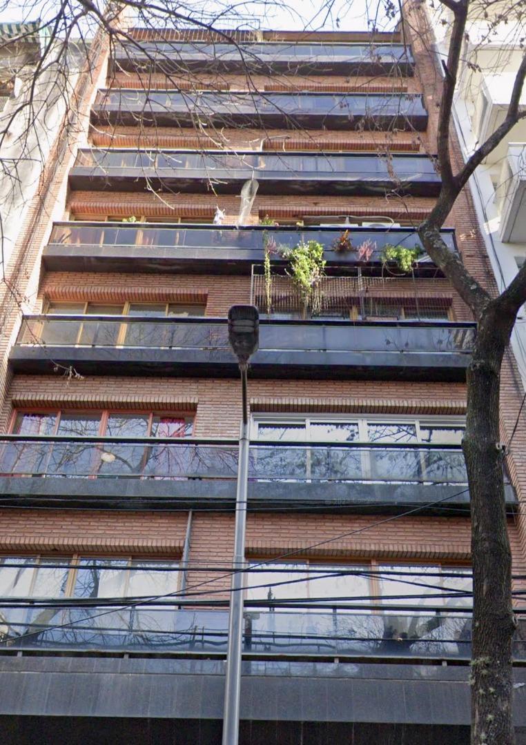 Departamento monoambiente grande con terraza, Recoleta