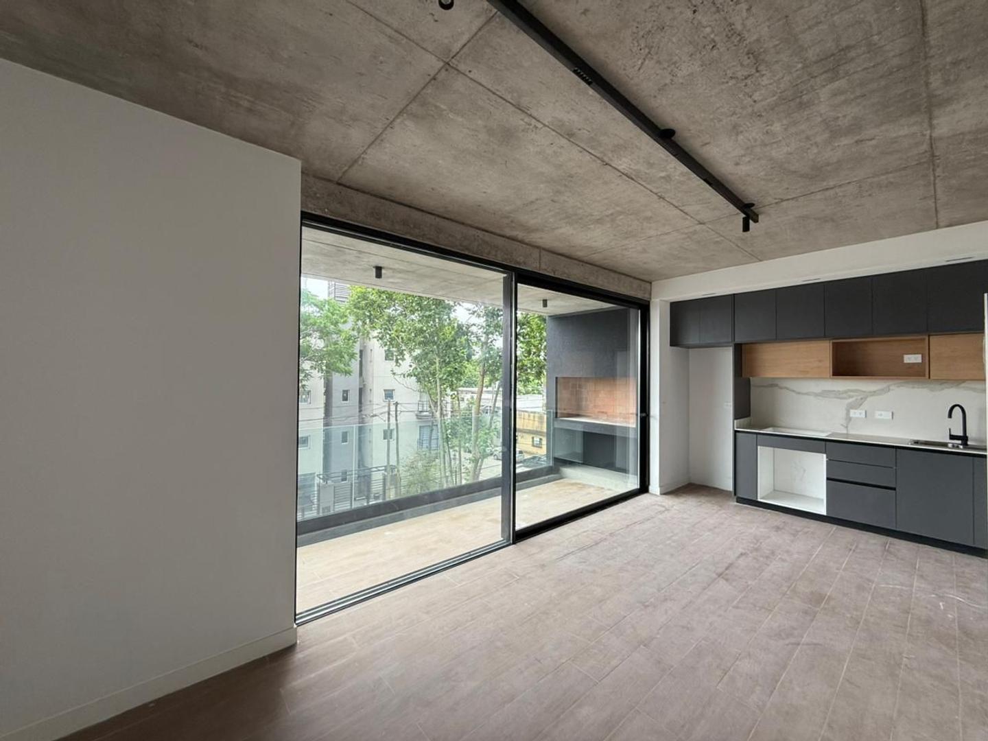 Departamento 2 ambientes con 1 baño