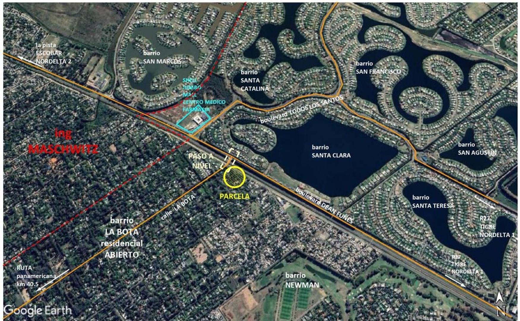 5000m2 construibles,lote de 2500m2 a  usd 900.000.-