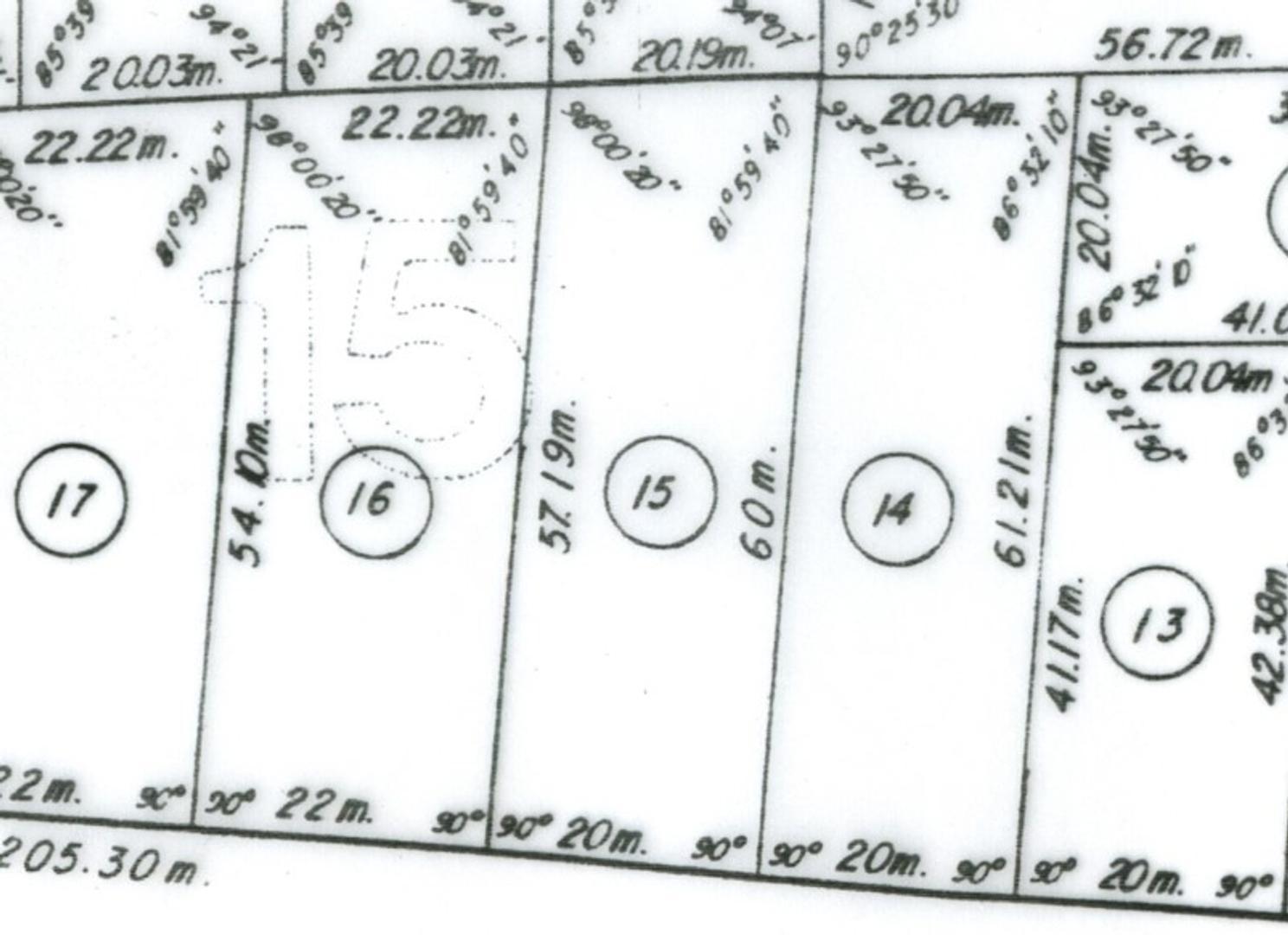 Terreno en Venta de 1224,0 m2