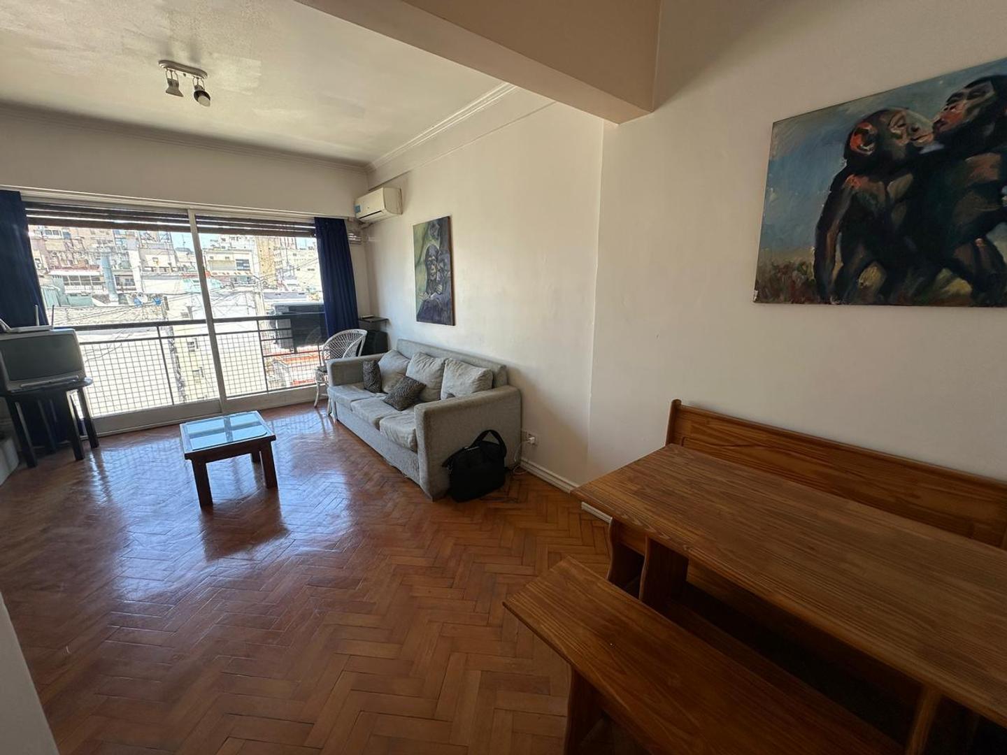 DEPARTAMENTO DOS AMBIENTES-SAN NICOLÁS-ALQUILER TEMPORAL