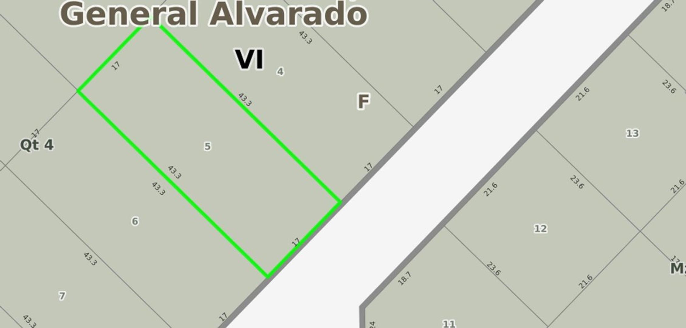 Terreno en Venta en Mar del Sud, USD 15.000